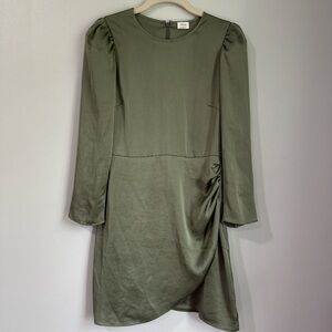 Olive Green Women's Dress